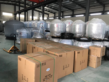 泳池温泉设计公司工厂包装现场